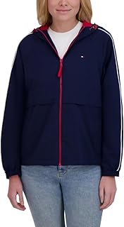 Women’s Windbreaker Jacket, Lightweight Hooded