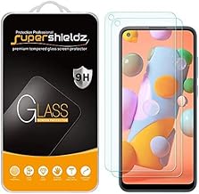 (2 Pack) Designed for Samsung Galaxy A11 Tempered Glass Screen Protector, Anti Scratch, Bubble Free