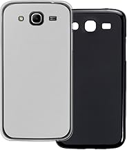 2-Pack TPU Case Compatible with Samsung Galaxy Mega 5.8 I9150 Phone Cover - Shockproof Flexible Protective Accessories with Precise Cutouts (White+Black)