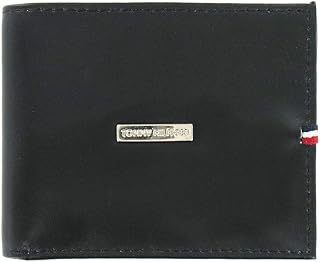 Men's LEATHER WALLET & VALET, Bi-fold, RFID Protection - BLACK (31HP220040)
