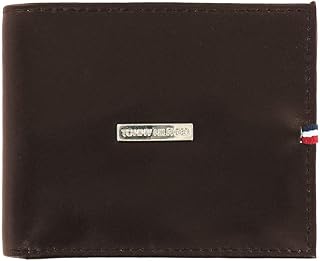 LEATHER WALLET & VALET, Bi-fold, RFID Protection - Brown (31HP220040)