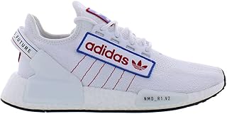 NMD_R1.V2 Mens Shoes Size 10, Color: Cloud White/Scarlet/Blue