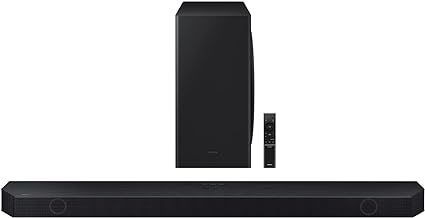 HW-Q800C 5.1.2ch Soundbar w/Wireless Dolby Audio, Q-Symphony, SpaceFit Sound Pro, Adaptive Sound, Game Mode Pro, Airplay 2, AVA, 8-Inch Subwoofer, Alexa Built-in