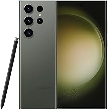 Galaxy S23 Ultra 5G SM-S918B/DS Dual SIM 256GB ROM 8GB RAM GSM Factory Unlocked Global Model (Mobile Cell Phone) (Phantom Green)