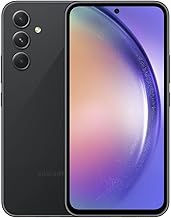Galaxy A54 5G + 4G LTE (128GB + 6GB) Unlocked Worldwide Dual Sim (Only T-Mobile/Mint/Metro USA Market) 6.4" 120Hz 50MP Triple Cam + (25W Wall Charger) (Awesome Graphite (SM-A546M))