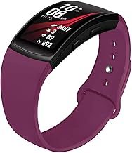 Compatible with Gear Fit 2 Band/Gear Fit 2 Pro Bands, NAHAI Soft Silicone Replacement Bands Wristband for Samsung Gear Fit 2 and Fit 2 Pro Smartwatch, Small, Purple
