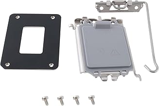 1pc CPU Holder Base Housing Iron Bracket Backplate Frame Modification Kit Compatible with Intel LGA1700 LGA18XX Slots Platform