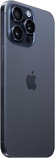Apple iPhone 15 Pro Max, 256GB, Blue Titanium - Locked to Boost Mobile (Renewed)