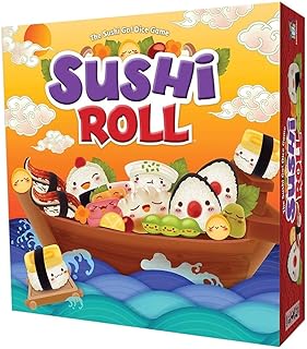 Gamewright Sushi Roll - The Sushi Go! Dice Game Multi-colored, 5"