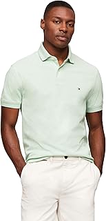 Men's Short Sleeve Polo Shirts in Classic Fit with Stretch and Organic Pique Cotton