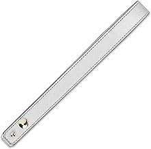 BE Your Santa Avant-Garde Wristlet Strap – Detachable Wrist Strap Compatible with Samsung Galaxy Z Flip Case, Handcrafted in Korea (Light Silver)