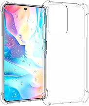 Case for Mi 11T / Xiaomi 11T Pro Clear Crystal Soft TPU Four Corners Bumper Protect Camera Protective Cover Transparent Phone Case