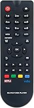 Replacement Remote Compatible with Philips BLU-RAY DISC DVD Player BDP2100K BDP2180 BDP2180K BDP2180X BDP3400 BDP3480 BDP2700 BDP2900 BDP3280 BDP3100 BDP3080 BDP2100