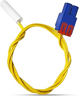 Upgraded DA32-10105X Refrigerator Temperature Sensor Compatible with Samsung Refrigerator Temperature Sensor Defrost Thermostat Sensor Samsung Refrigerator Parts RF263BEAESR/AA-02, RF260BEAESR