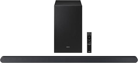 S700D 3.1ch Soundbar w/Wireless Dolby Atmos Audio, Ultra Slim Design, Q-Symphony, SpaceFit Sound Pro, Adaptive Sound, Game Mode Pro, HW-S700D/ZA