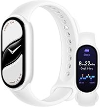 Mi Smart Band 10(2025) - Ceramic Edition - 1.72" AMOLED Display | 21 Days Battery Life | Touchscreen, Multi-Sport Tracker, Activity Tracker, Heart Rate Monitor | BT5.4 - Pearl White
