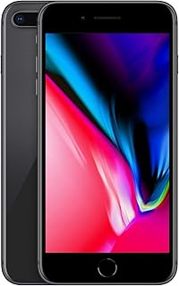 Apple iPhone 8 Plus, 64GB, Space Gray - Unlocked (Renewed)