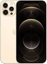 Apple iPhone 12 Pro Max, 128GB, Gold - Fully Unlocked (Renewed)