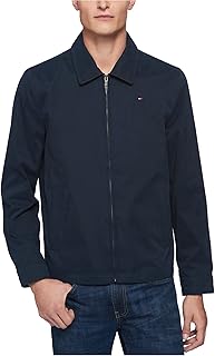 Men's Lightweight Zip-up Microtwill Golf Jacket (Standard and Big & Tall Sizes)
