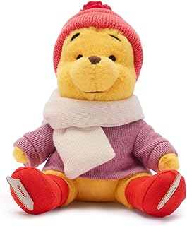 Official Winnie the Pooh Ice Skating Plush – Cute Stuffed Animal for Winter Fun – The Perfect Plushie Inspired By The Many Adventures of Winnie The Pooh