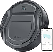Robot Vacuums, 2200Pa Suction, 120 Min Runtime, WiFi/App/Alexa Control, Anti-Collision/Drop Sensor, Self-Charging Robotic Vacuum Cleaner, Slim