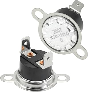 2 Pack DE47-20059B Microwave Thermostat Thermal Fuse Compatible with Samsung Models Replaces DE47-20059A, AP4580112, 2079767, PS4226453