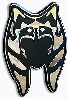 SW Ahsoka Chrome Auto Emblem - 3.5" x 2.5"