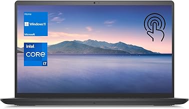 Inspiron 3520 15.6" Touchscreen i7 Laptop, 15.6" FHD Touchscreen, Intel Core i7-1255U, 32GB RAM, 1TB SSD, Numeric Keypad, Webcam, SD Card Reader, HDMI, Wi-Fi, Windows 11 Home, Black