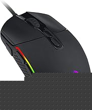 M719 Antonium RGB Gaming Mouse, 10,000 DPI Optical Wired Gamer Mice with 8 Programmable Buttons & 8 Backlit Modes, Software Supports DIY Keybinds Rapid Fire Button
