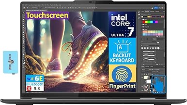 Yoga 7i 2-in-1 Business Laptop 16.0" Touch FHD + IPS (Intel Core Ultra 7 155U (Beats i7-1335U), 16GB LPDDR5X, 1TB SSD, Backlit KYB, FP Reader, 2 Thunderbolt 4, Win11P) w/AI Copilot & DKZ Hub