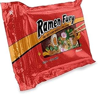 Ramen Fury Card Game | Take-Out Themed Strategy Game | Fun Family Game for Adults and Kids | Ages 8+ | 2-5 Players | Average Playtime 30 Minutes | Made by Mixlore