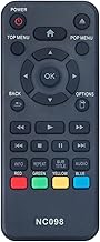 NC098 NC098UL Replacement Remote Control Applicable for Philips Blu-ray DVD Player BDP1502/F7 BDP1502F7 BDP1502 F7