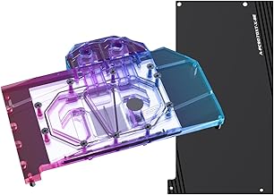 Copper GPU Water Cooling Block GPU Waterblock for PowerColor AMD Radeon RX 9070 XT 16G GDDR6 Hellhound ,for PowerColor Reaper RX 9070 XT, for PowerColor RX 9070XT Reva