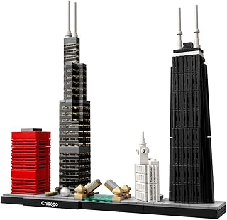 Architecture Chicago 21033 Skyline Building Blocks Set (444 Pieces)