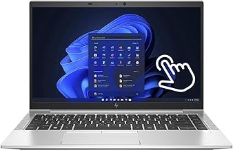 HP Elitebook 840 G8 Business Laptop, 14" 1920 x 1080 FHD Touch, Intel Core i5-1145G7 2.4GHz up to 4.2GHz, 16GB RAM, 256GB M.2 SSD, Windows 11 Pro (Renewed)