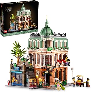 Icons Boutique Hotel Model Kits - Bedroom or Office Decor for Men & Women, Ages 18+ - Building Blocks for Adults for Display - Gift Idea - 10297