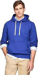 Men's Medium Weight Solid Fleece Hoodie Sweatshirt, Also Available in Big & Tall