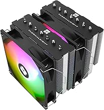 Thermalright PS120SE ARGB CPU Air Cooler, 7 Heat Pipes CPU Cooler,Dual 120mm TL-C12B-S V2 PWM Fan, AGHP 4.0 Technology, S-FDB Bearing, for AMD AM4 AM5/Intel 1700/1150/1151/1200, PC Cooler