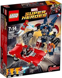 Marvel Super Heroes Iron Man: Detroit Steel Strikes 76077 Superhero Toy