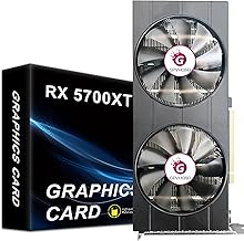 Radeon RX 5700 XT 8GB Graphics Card 2560SP GDDR6 256bit Computer Graphics Cards GPU PCI-e 4.0 x16 HDMI/DisplayPort*3 Interface,AMD Video Cards for PC Gaming and Office, Support Up to 8K
