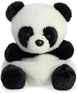 Aurora® Adorable Palm Pals™ Bamboo Panda™ Stuffed Animal - Fun Collectible Plush for Kids and Adult Collectors - Perfect for Decorating Rooms and Birthday Gifts - White 4.5 Inches