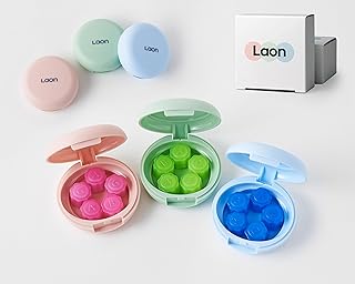 LAON Korean Original Gonggi, Not 3D Printed, Portable 5 Stones Set with Pocket-Size Case (Colors: Red, Green, Blue) (Blue)