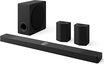 S95AR 9.1.5 ch. Home Theater Soundbar with Wireless Subwoofer, Dolby Atmos Audio, TV Synergy, Wow Interface, AI Room Calibration (2025 Model)