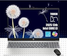 15.6" HD Touchscreen Laptop | Intel Core i3-1315U | 8GB RAM, 256GB PCIe SSD | Webcam | HDMI | Numeric Keypad | Wi-Fi 6 | Windows 11 Home | Bundle with Wireless Mouse