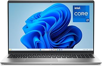 15 Laptop DC15250-15.6-inch FHD 120Hz Display, 13th Gen Intel Core i7-1355U, 16GB DDR5 RAM, 512GB SSD, Intel UHD Graphics, Windows 11 Home, 1 Year Basic Onsite Service - Platinum Silver