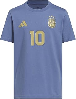 Argentina Home Messi #10 Youth Graphic Tee 26 - Blue