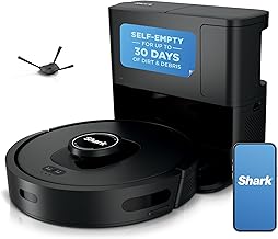 AV2501S AI Ultra Robot Vacuum, with Matrix Clean, Home Mapping, 30-Day Capacity HEPA Bagless Self Empty Base, Perfect for Pet Hair, Wifi, Dark Grey