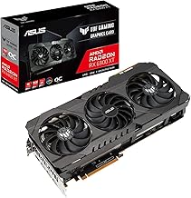 TUF Gaming AMD Radeon™ RX 6900 XT OC Edition Graphics Card (PCIe 4.0, 16GB GDDR6, HDMI 2.1, DisplayPort 1.4a, Dual Ball Fan Bearings, All-Aluminum Shroud, Reinforced Frame, GPU Tweak II)