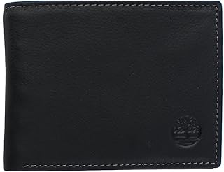 Men's Wellington Leather Rfid Bifold Commuter Security Wallet