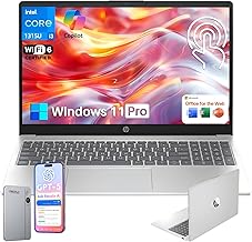 15.6 Touchscreen Laptop for Student & Business, Intel Core i3-1315U (Up to 4.5GHz), 20GB RAM, 512GB SSD, Copilot AI, Wi-Fi 6, HD Camera, Windows 11 Pro, Natural Silver, w/RECOLX AI Voice Recorder